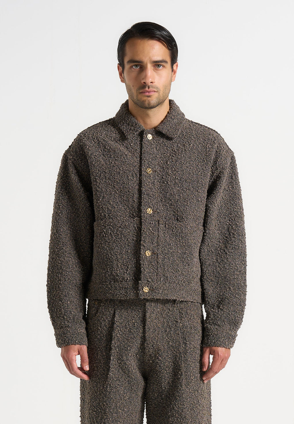 JACOBO-Sobrecamisa Texturizada 'Jaspe Rizado'™