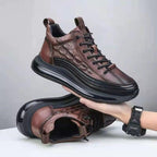 BRUNO - Zapatillas urbanas de vestir con cámara de aire y textura en relieve™