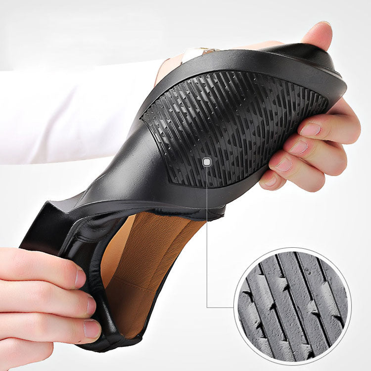JAVIER - Zapatos Blucher de vestir con puntera reforzada y suela ultra flexible™