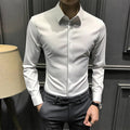🔥49% de réduction👔Chemise boutonnée infroissable pour hommes