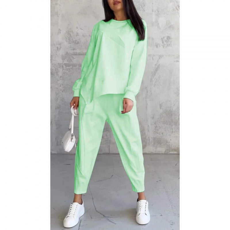 ZURI - Conjunto casual de dos piezas con sudadera holgada y pantalón jogger™