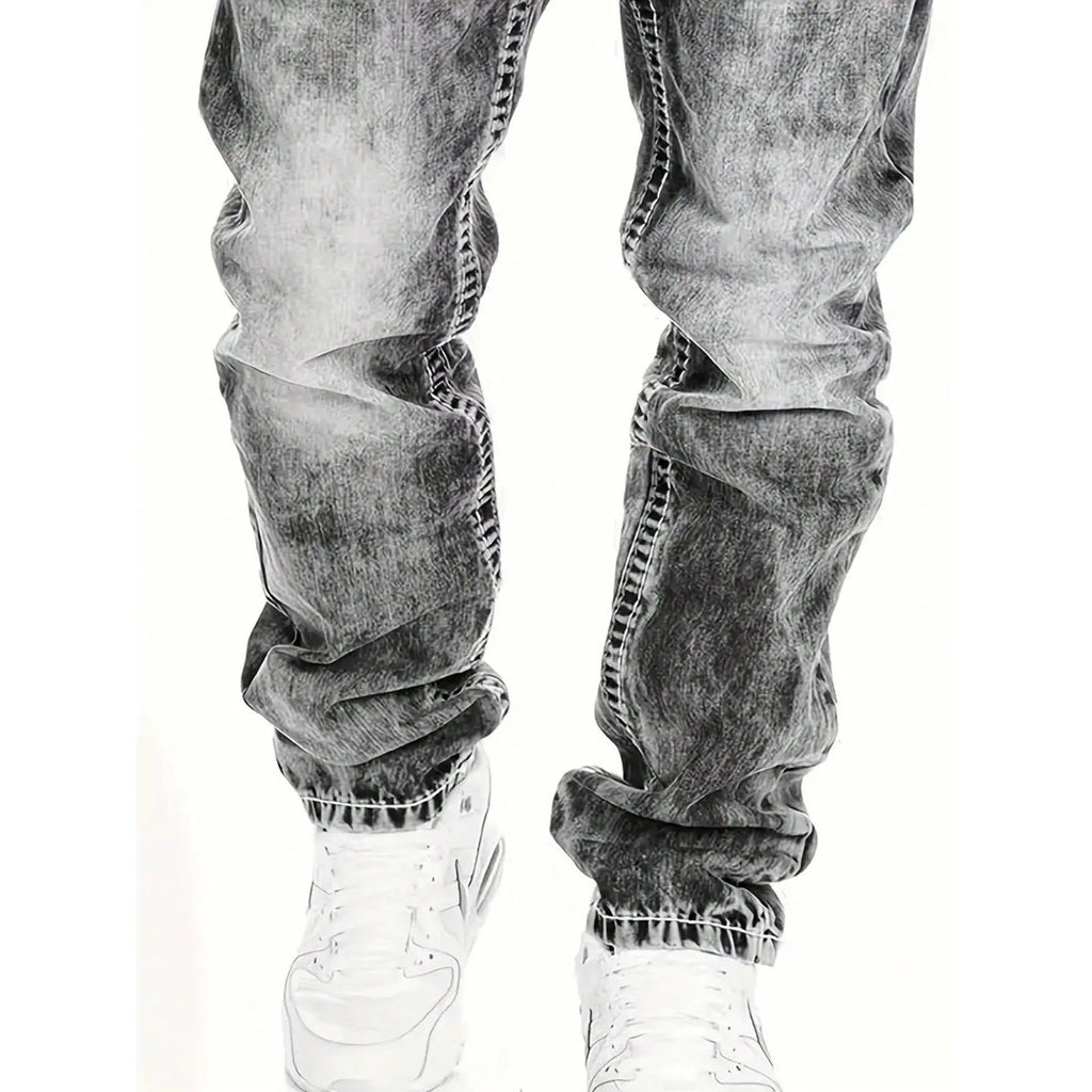 💎 -44% ANGEBOT! 💎 Herren Sommer-Jeans: Leichter Stretch, Gerader Schnitt & Vintage-Look