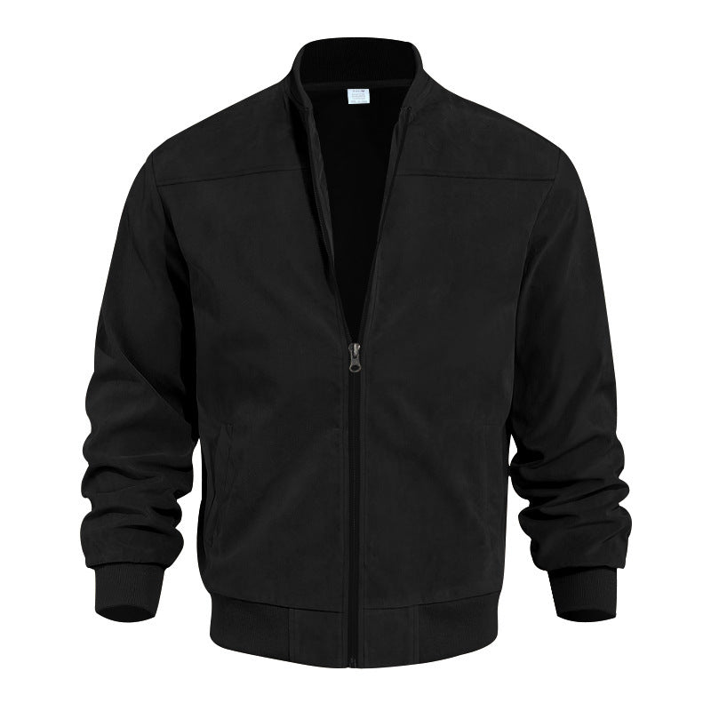 MAIKEL - Chaqueta bomber de efecto ante de estilo urbano™