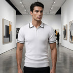 👕 50% RABATT! 🌞 Lässiges Sommer-Polohemd mit Kurzen Ärmeln – Atmungsaktive Baumwolle, Moderne Passform & Ideal Für Freizeit & Arbeit 💼