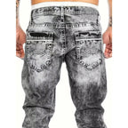 💎 -44% ANGEBOT! 💎 Herren Sommer-Jeans: Leichter Stretch, Gerader Schnitt & Vintage-Look