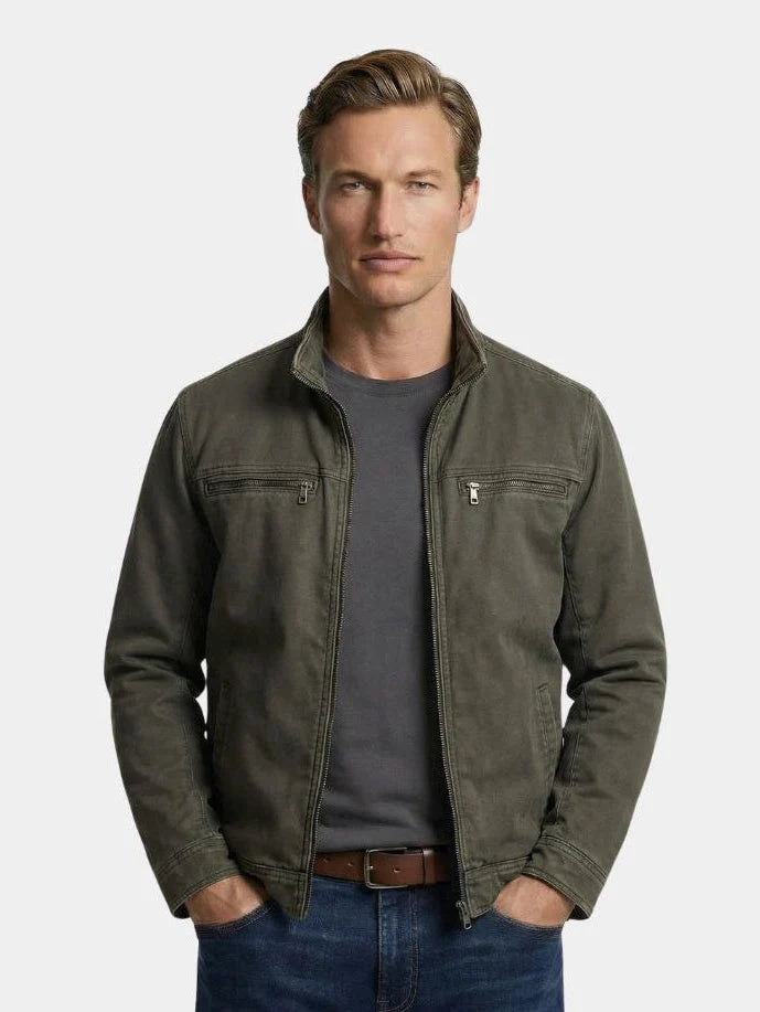 Valmont Vintage Olijfgroene Field Jacket