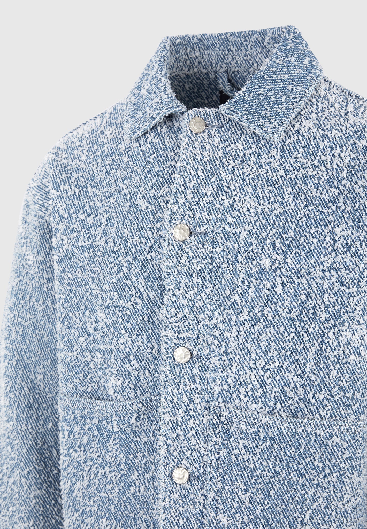 JACOBO-Sobrecamisa Texturizada 'Jaspe Rizado'™
