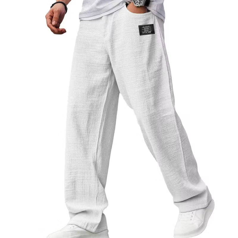 IVÁN - Pantalones lino anchos™