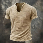 FRAN | Camiseta Vintage con Cuello en V