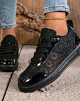 Lonneke | Elegante kanten sneakers