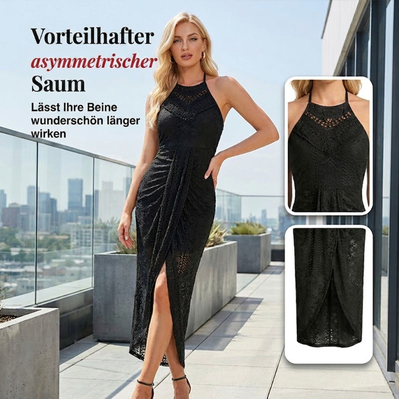 💎 -50% AUF DAS SOMMER-KLEID! 💎 Asymmetrischer Saum, Neckholder & Atmungsaktiv