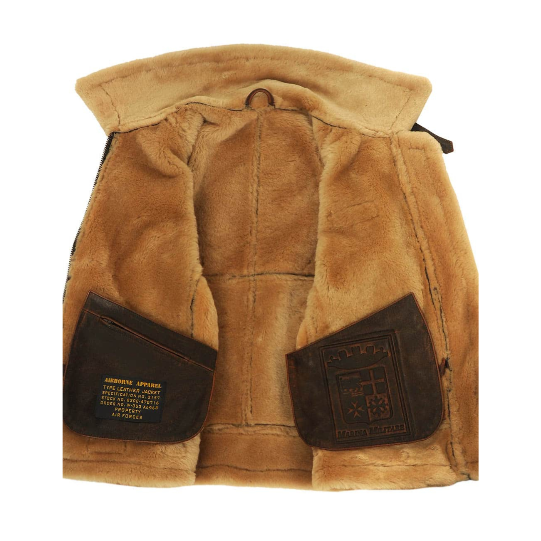 MATEO - Chaqueta aviador de borreguillo™