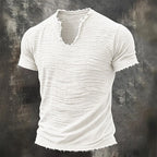 FRAN | Camiseta Vintage con Cuello en V