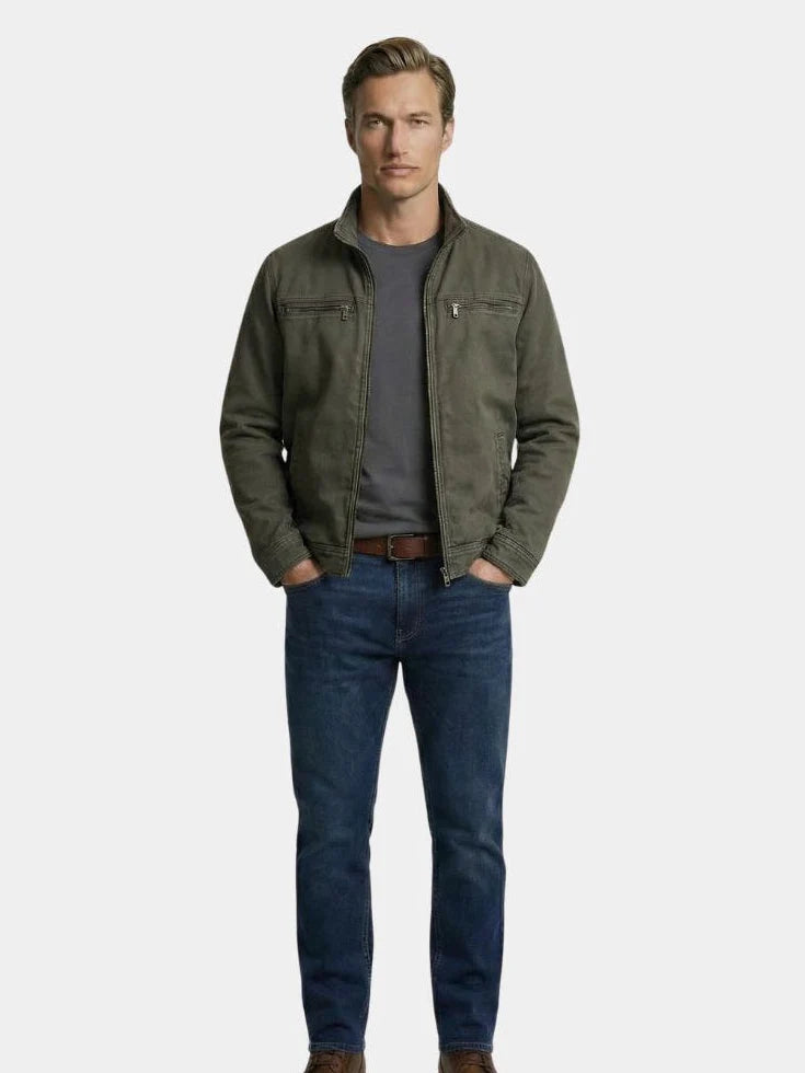 Valmont Vintage Olijfgroene Field Jacket