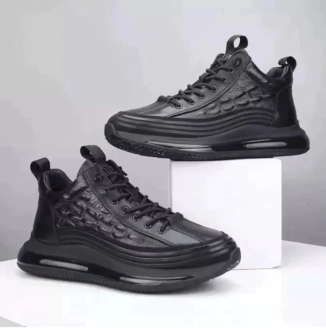BRUNO - Zapatillas urbanas de vestir con cámara de aire y textura en relieve™