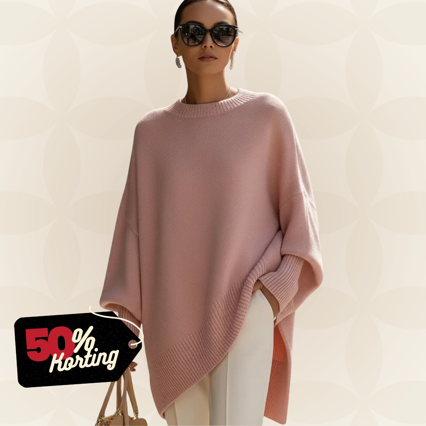 Loïs - Zachte oversized trui met nonchalante pasvorm