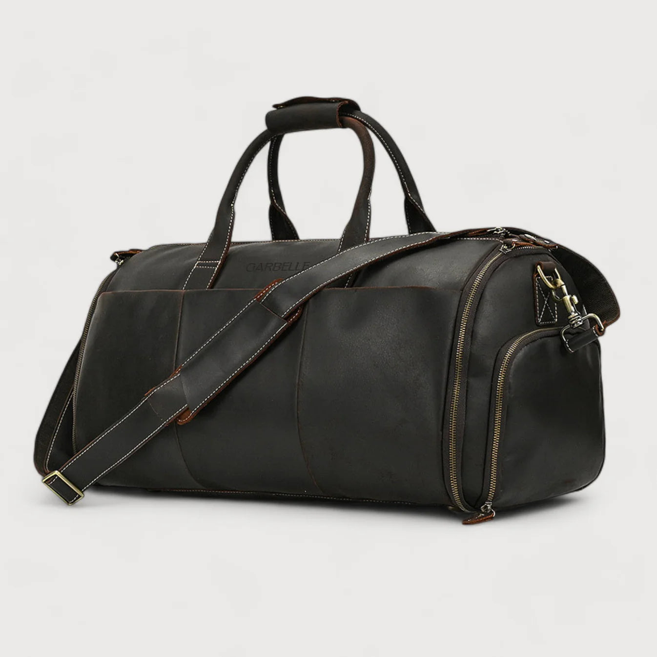 WILLY – Bolso Porta-Trajes Convertible en Cuero Premium (Bolso de mano)