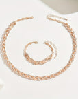 Wilhelmina - Handgemaakte visstaart ketting en armband