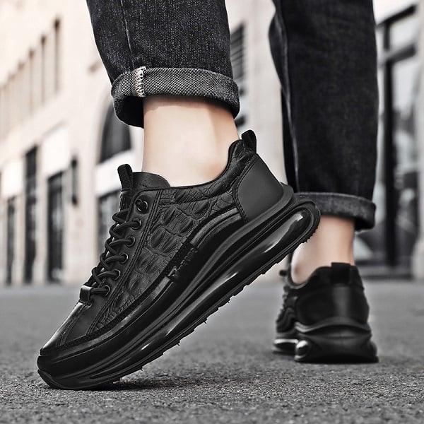 BRUNO - Zapatillas urbanas de vestir con cámara de aire y textura en relieve™