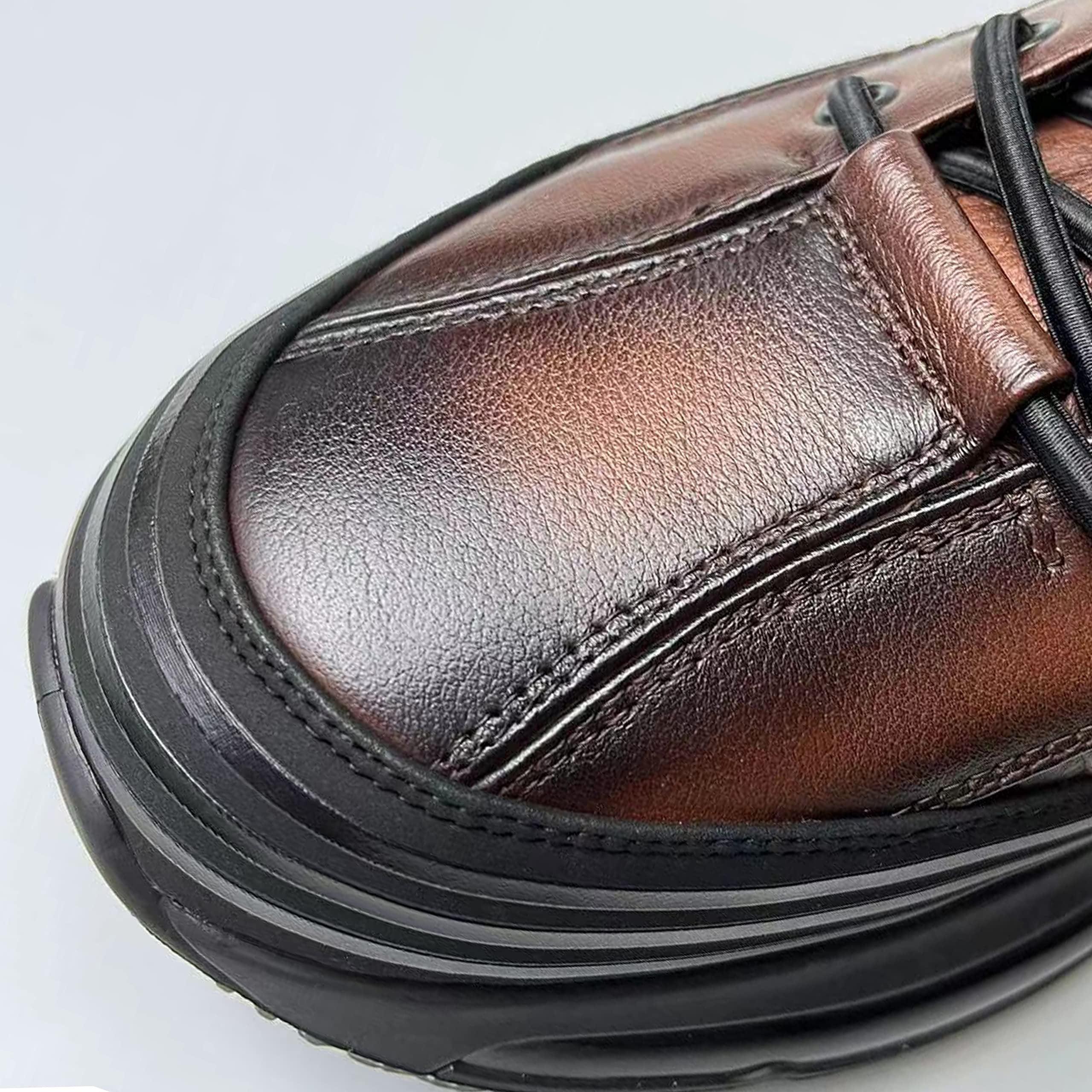 BRUNO - Zapatillas urbanas de vestir con cámara de aire y textura en relieve™