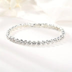 ELISA - Pulsera riviére de tenis en plata con circonias de corte brillante™