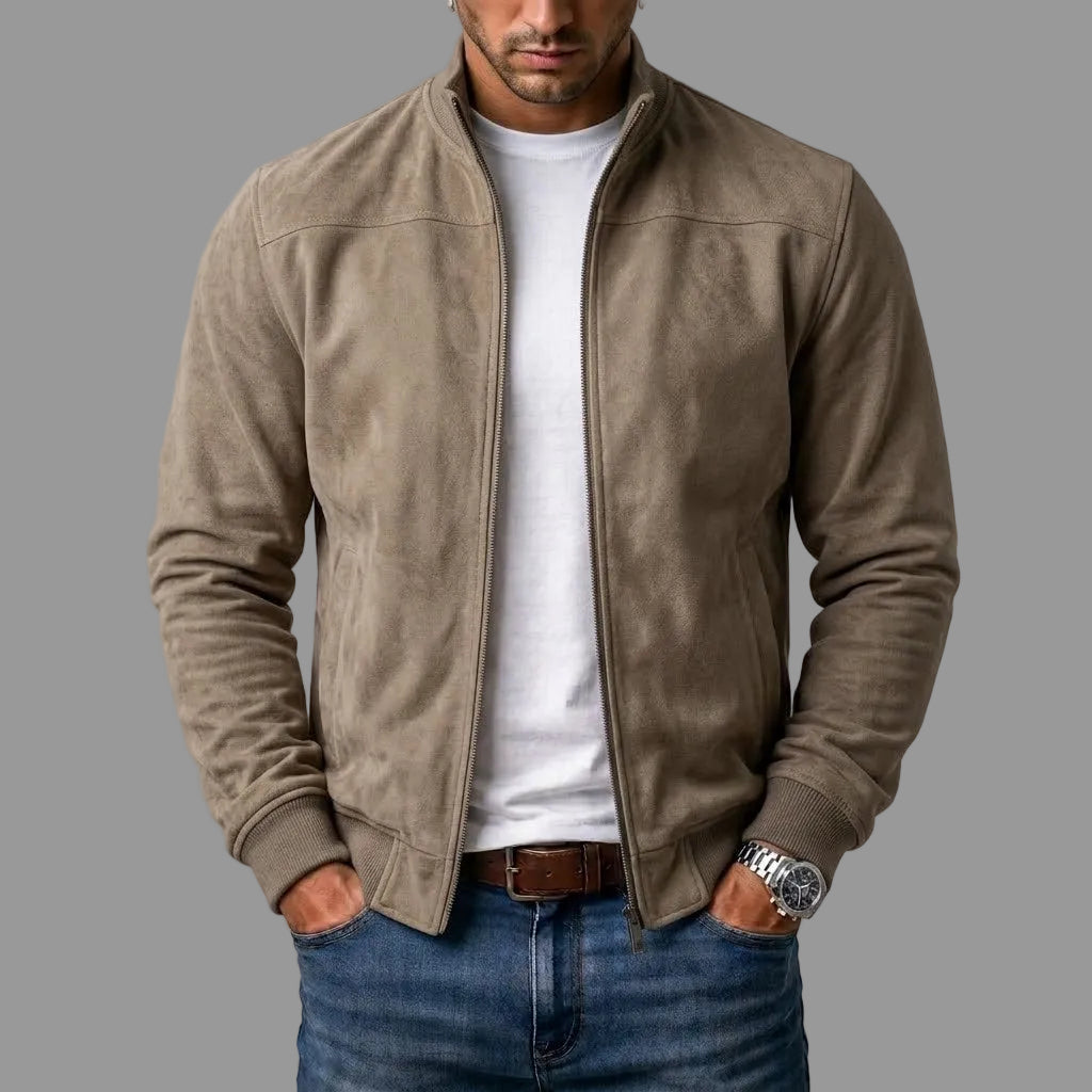 MATEO - Chaqueta bomber de ante™