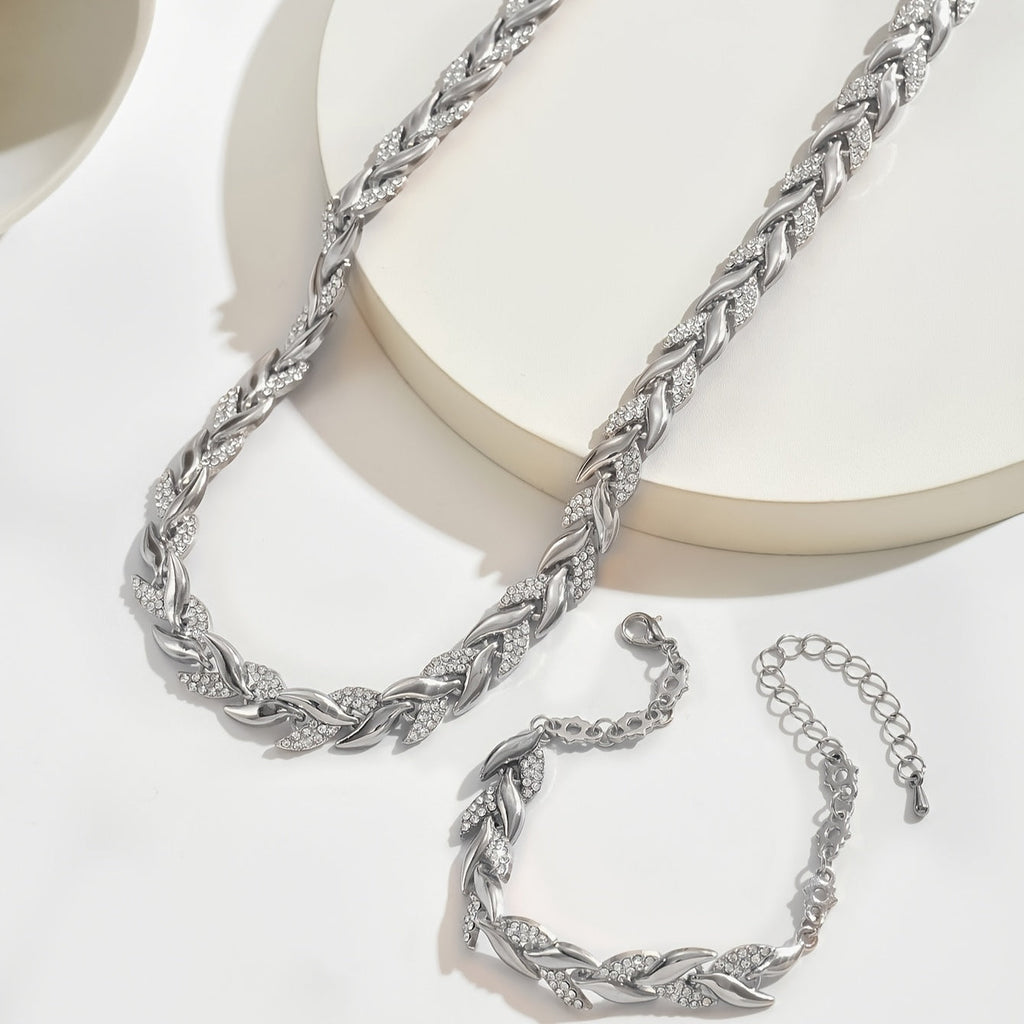 Wilhelmina - Handgemaakte visstaart ketting en armband
