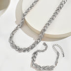 Wilhelmina - Handgemaakte visstaart ketting en armband