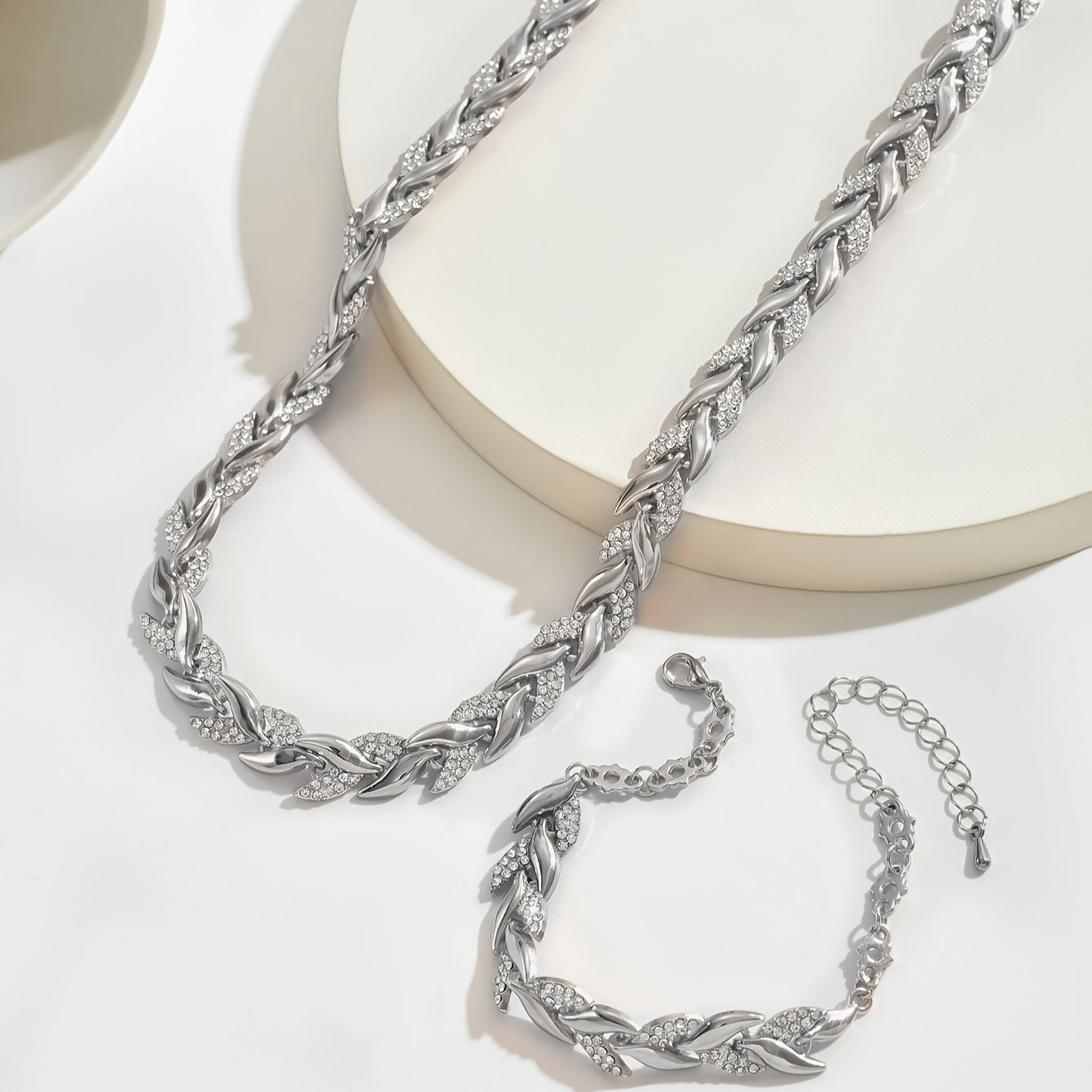 Wilhelmina - Handgemaakte visstaart ketting en armband