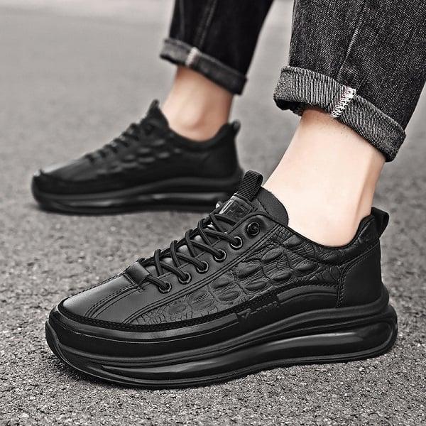 BRUNO - Zapatillas urbanas de vestir con cámara de aire y textura en relieve™