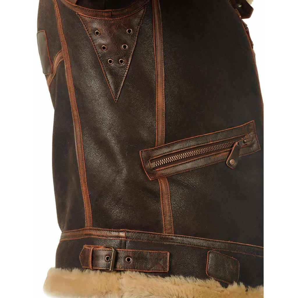 MATEO - Chaqueta aviador de borreguillo™