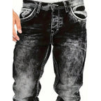 💎 -44% ANGEBOT! 💎 Herren Sommer-Jeans: Leichter Stretch, Gerader Schnitt & Vintage-Look