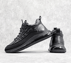 BRUNO - Zapatillas urbanas de vestir con cámara de aire y textura en relieve™