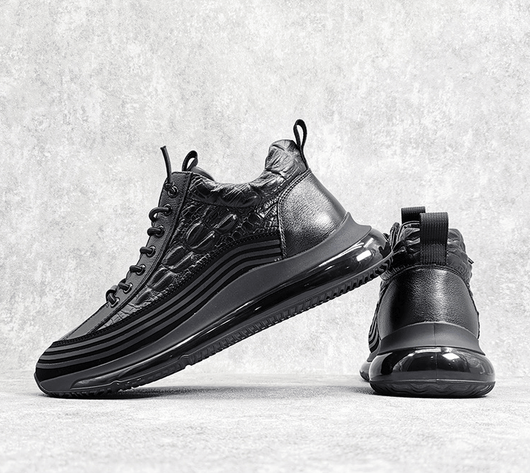 BRUNO - Zapatillas urbanas de vestir con cámara de aire y textura en relieve™