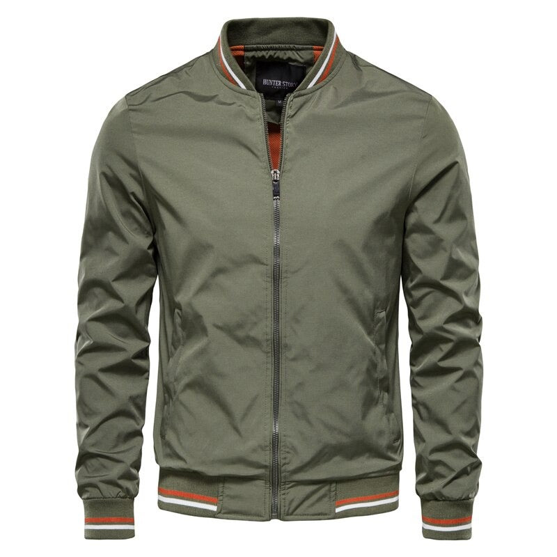 JOHN - Chaqueta bomber ligera con remates a contraste™