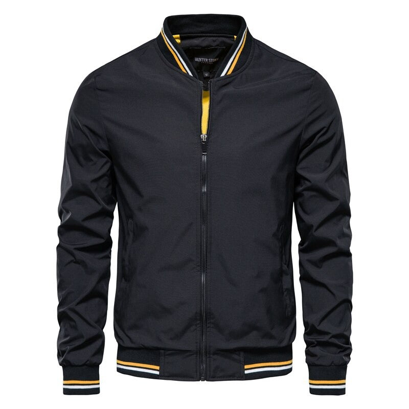 JOHN - Chaqueta bomber ligera con remates a contraste™