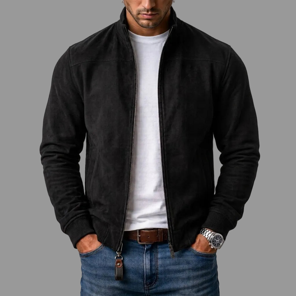MATEO - Chaqueta bomber de ante™