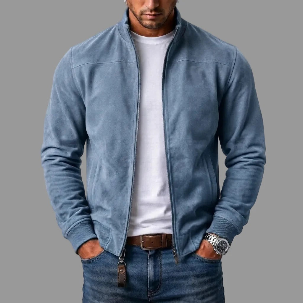 MATEO - Chaqueta bomber de ante™
