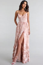 VIOLETA - Vestido largo de tirantes™