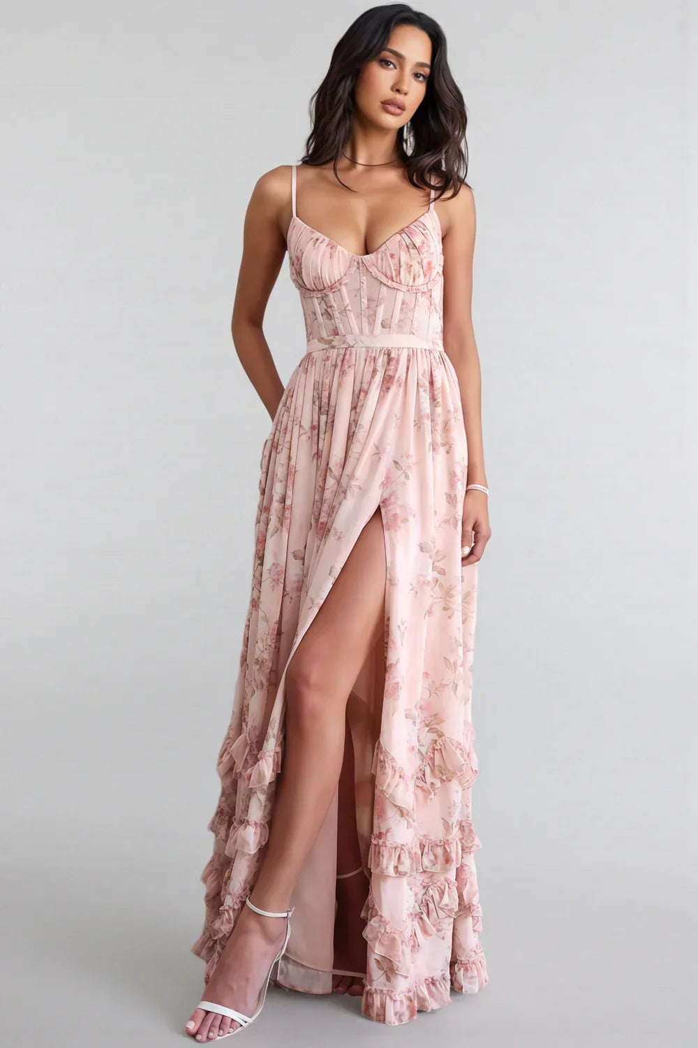 VIOLETA - Vestido largo de tirantes™