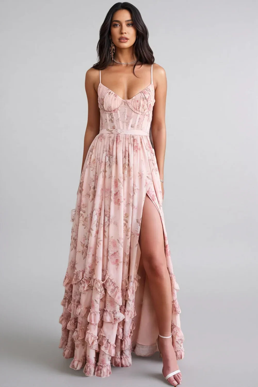VIOLETA - Vestido largo de tirantes™