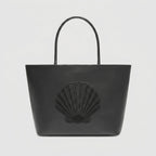 AURORA-Bolso de Cuero Negro y Elegante