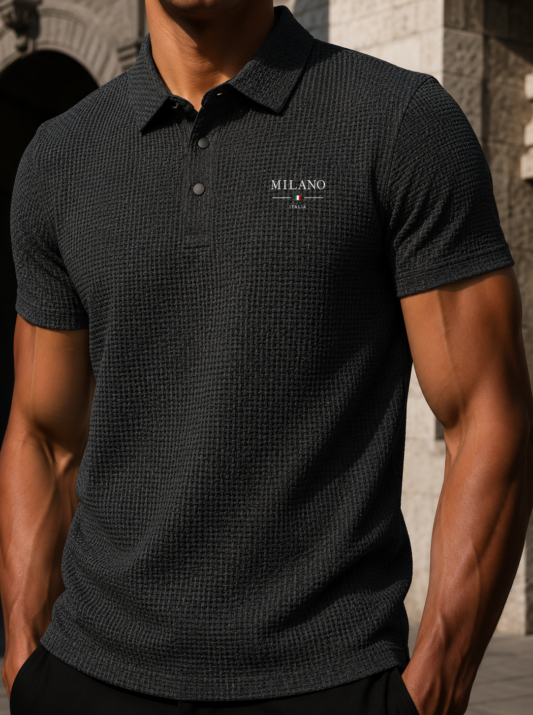 RAÚL-Polo Elástico y Transpirable™