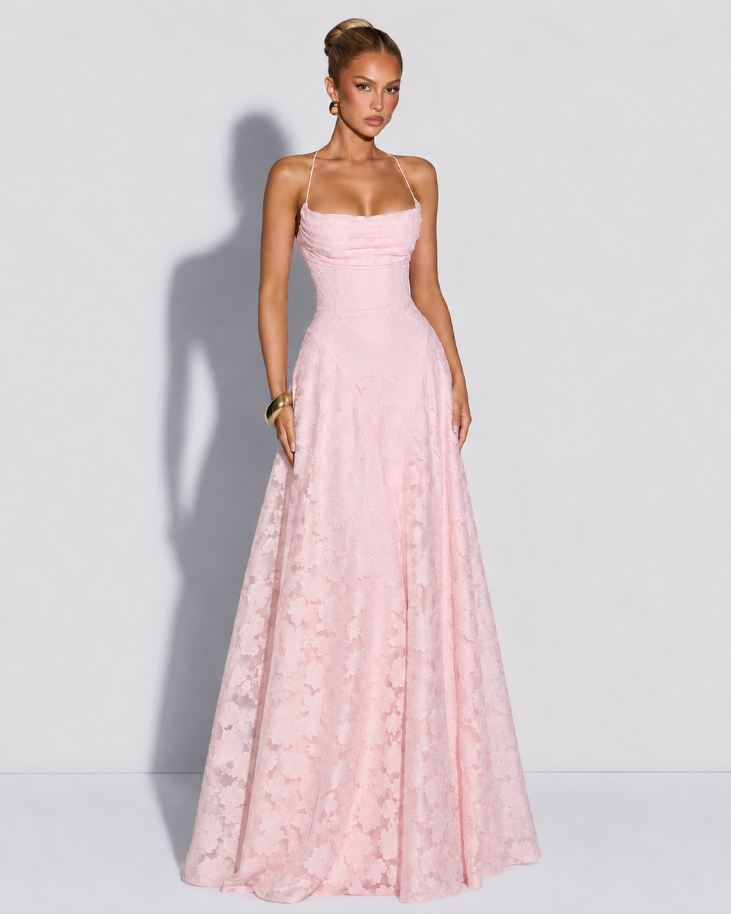 SOFÍA - Vestido largo de encaje floral™