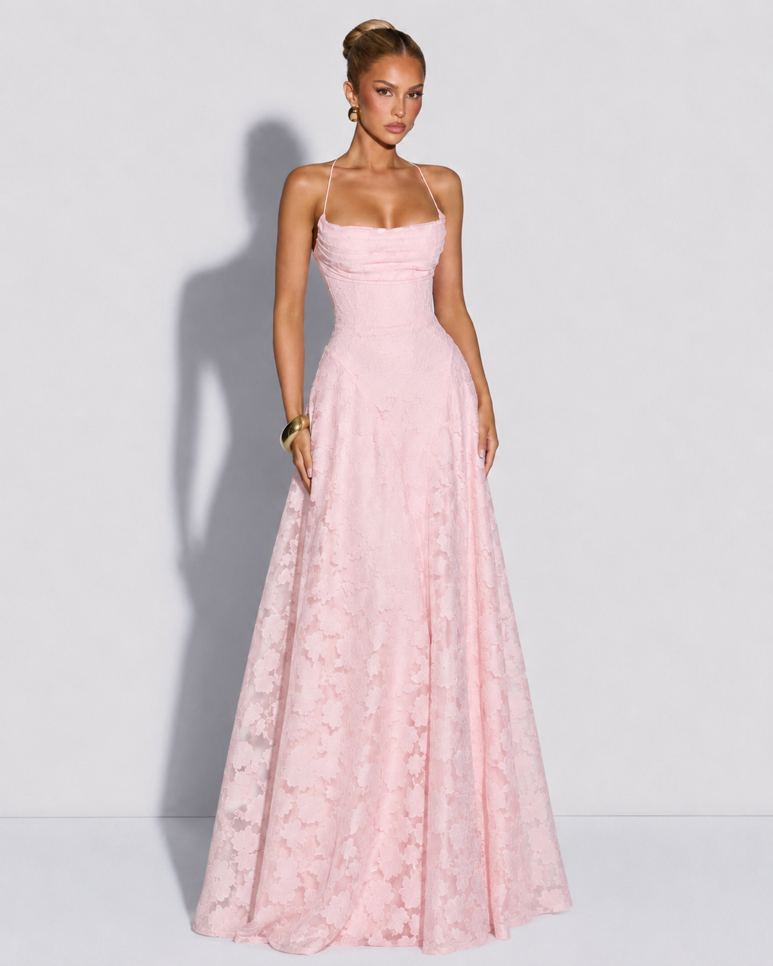 SOFÍA - Vestido largo de encaje floral™
