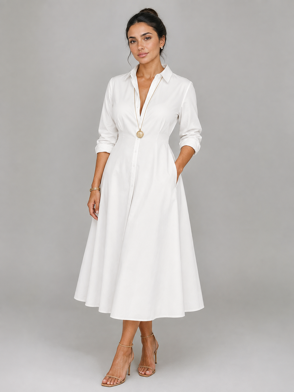 SADIE - Vestido midi elegante y refinado™