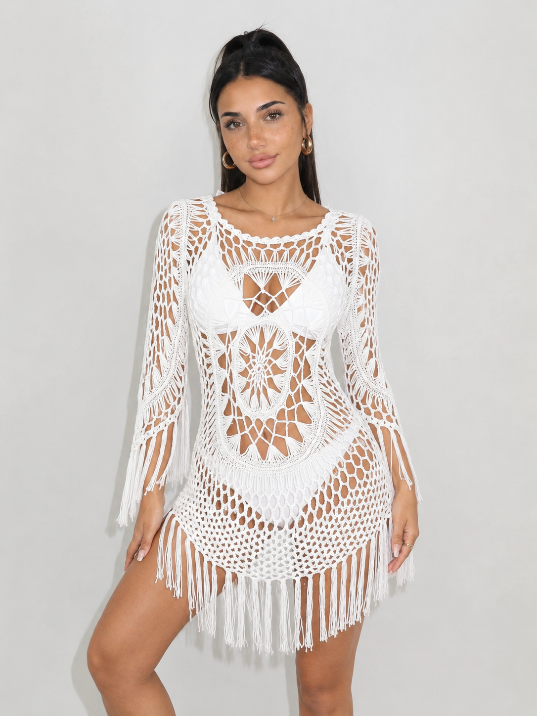 OLAYA - Vestido ganchillo boho™