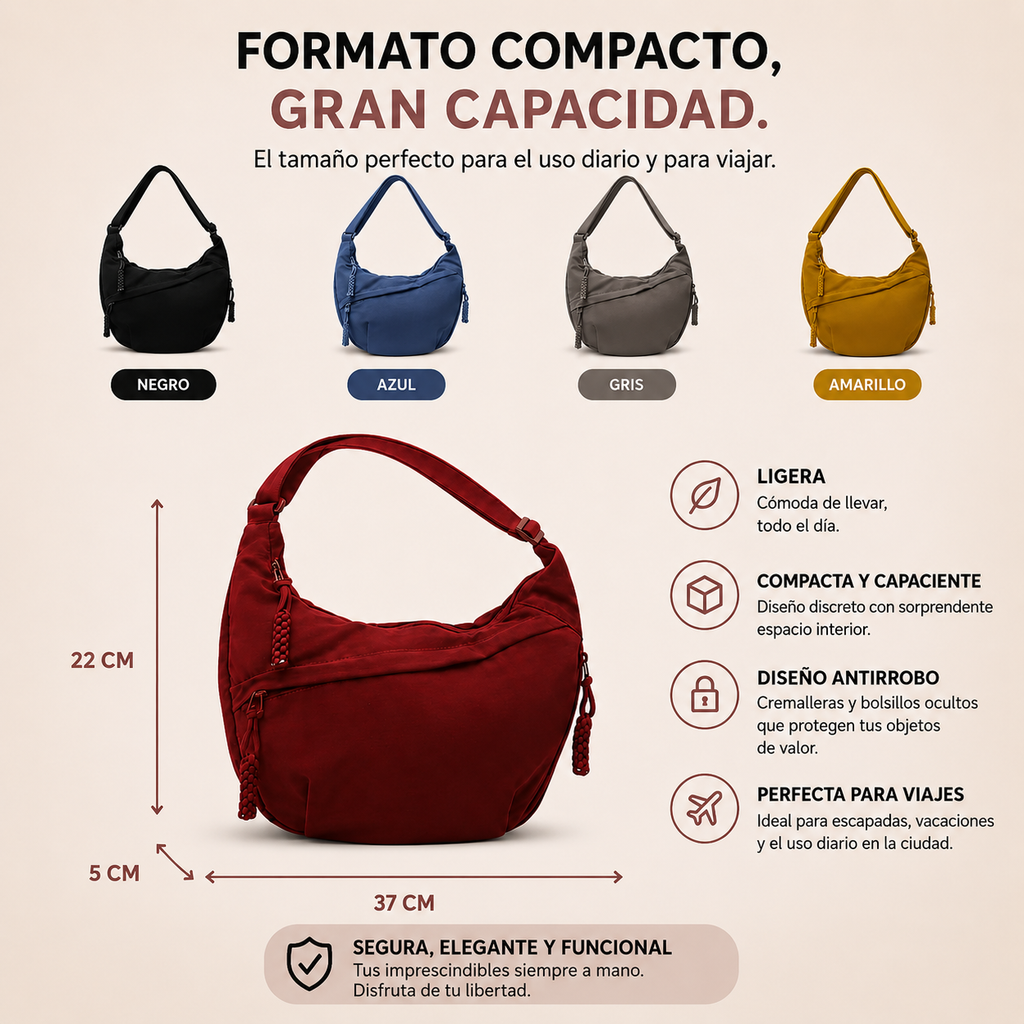 LUNA  | Bolso de Hombro ™