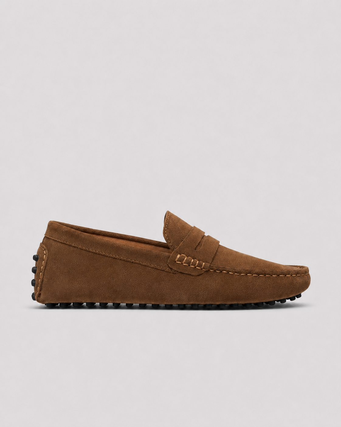PABLO - Mocasines clásicos de ante con suela driver para hombre™