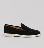 ADRIÁN - Mocasines de ante con suela contrastada y diseño atemporal™